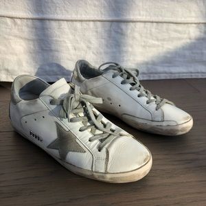 Golden Goose Deluxe Brand Superstar Sneakers Size 38
